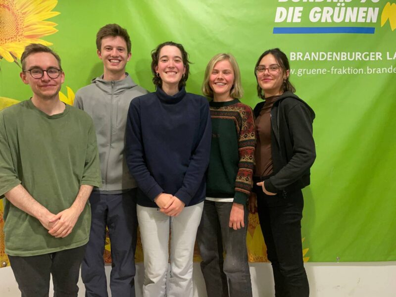 Grüne Jugend Barnim-Uckermark startet mit neuem Vorstand in den Wahlkampf